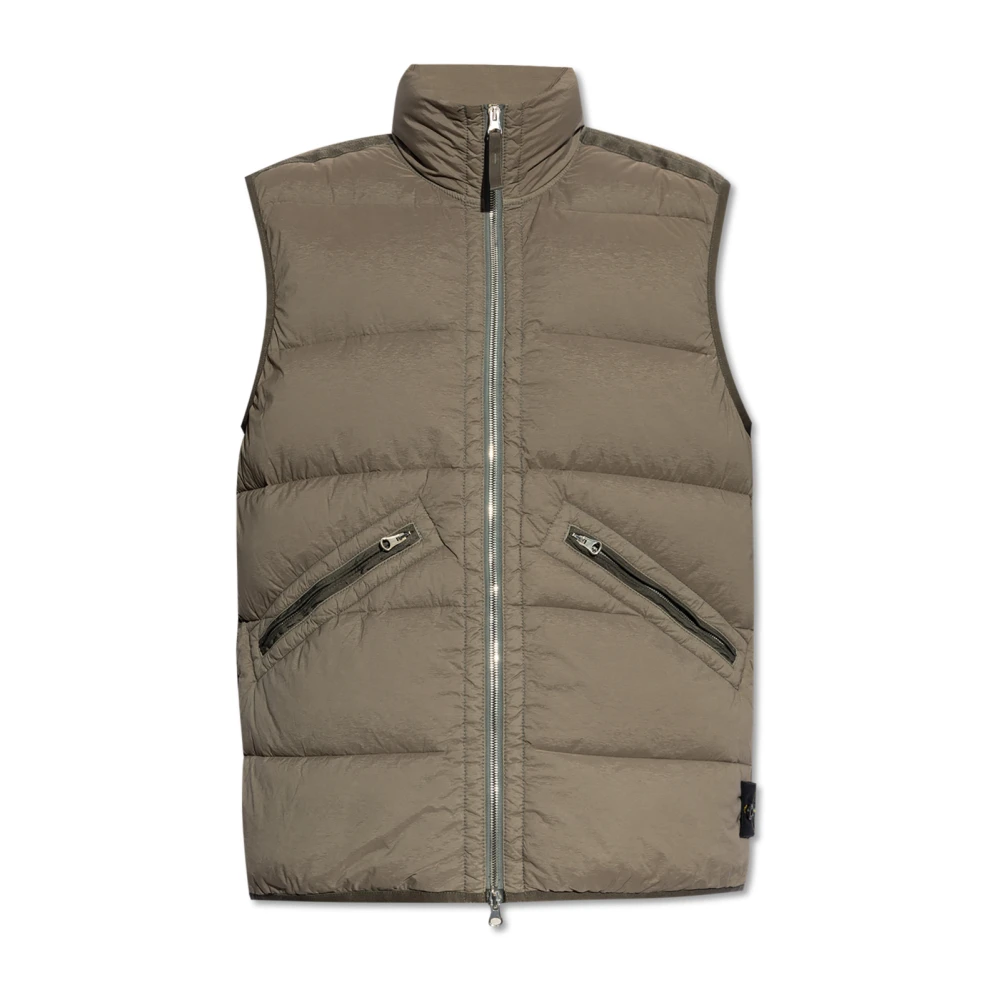 Stone Island Donsvest Green Heren