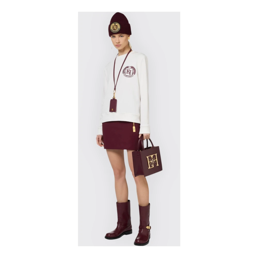 Elisabetta Franchi Damesweatercollectie White Dames
