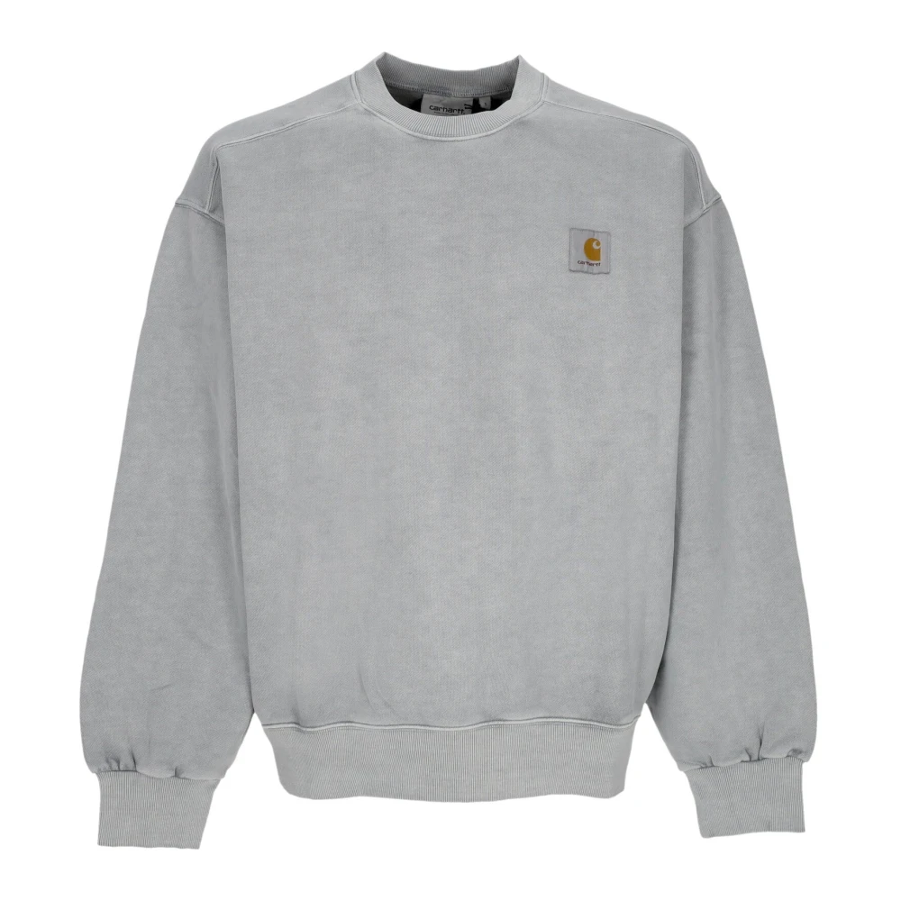 Carhartt Wip Crewneck Sweatshirt Vista Sweat Mirror Gray, Herr