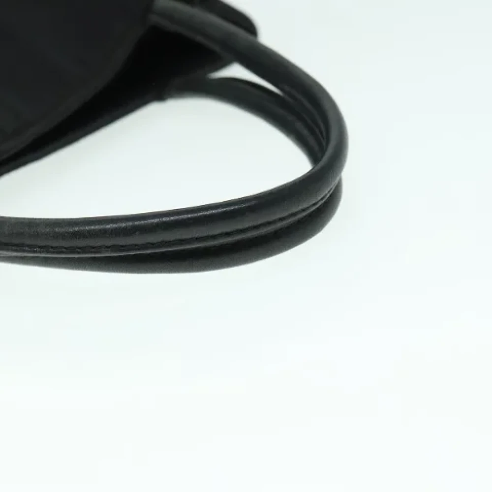 Burberry Vintage Pre-owned Canvas handbags Black Dames