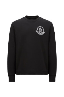 logo-sweatshirt-black-long-sleeve