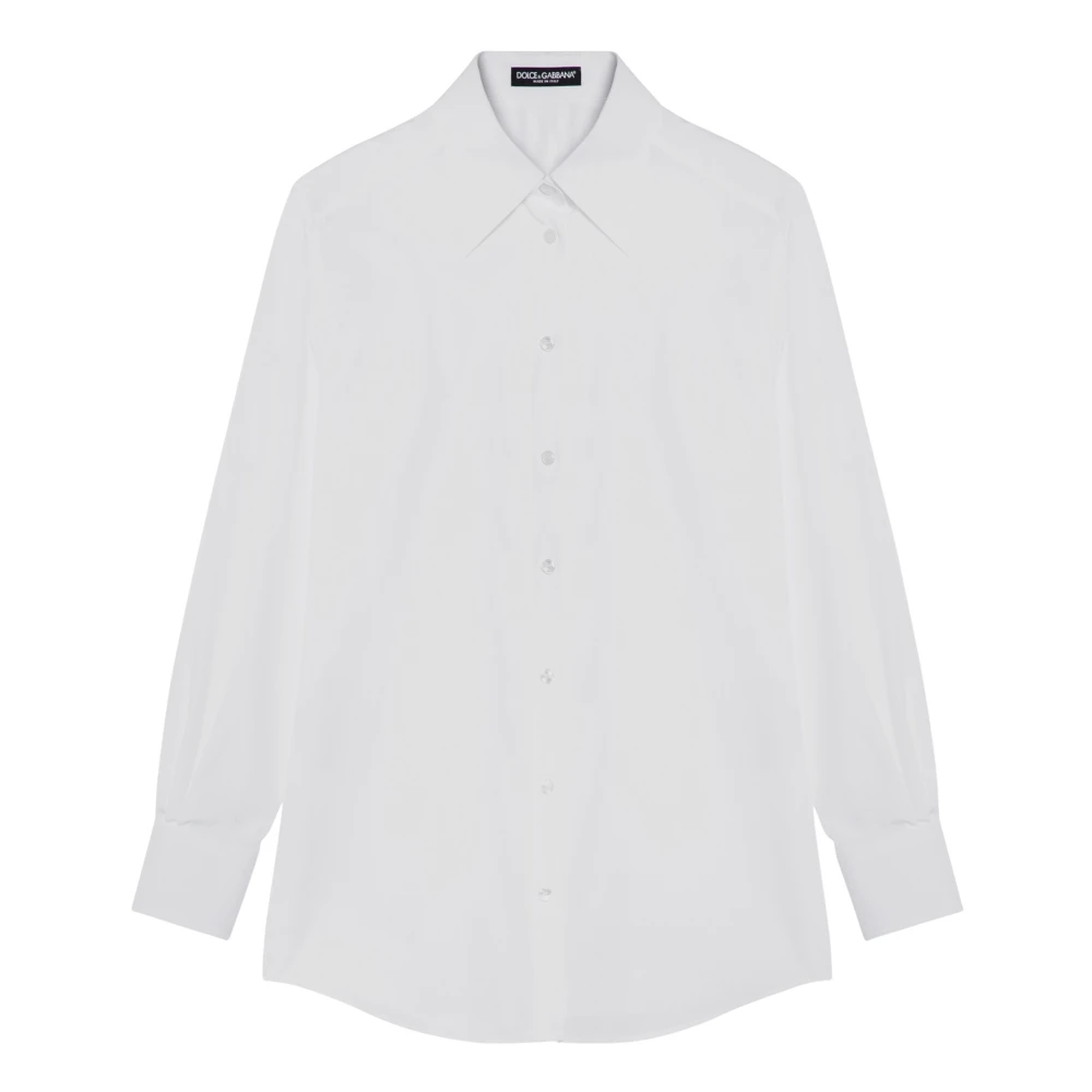 Dolce & Gabbana Lange mouwen overhemd White Dames