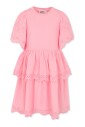 roze-casual-kortemouw-jurk