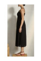 robe-longue-en-coton-noir-avec-bretelles-ajustables