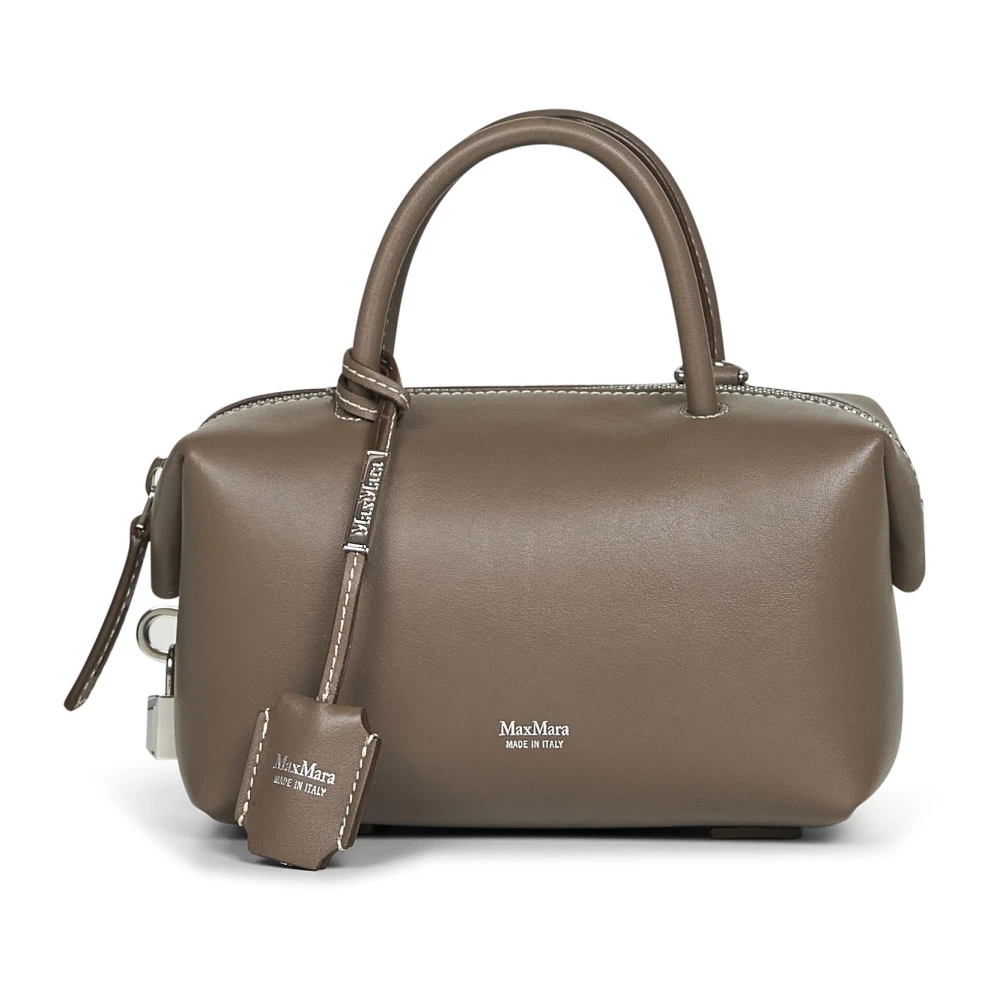 Max Mara Brown Handbags, Female, One Size, Holdalls Small