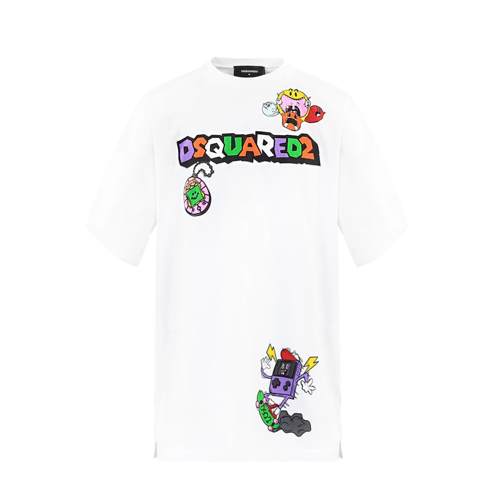 Dsquared2 T-Shirt White Heren