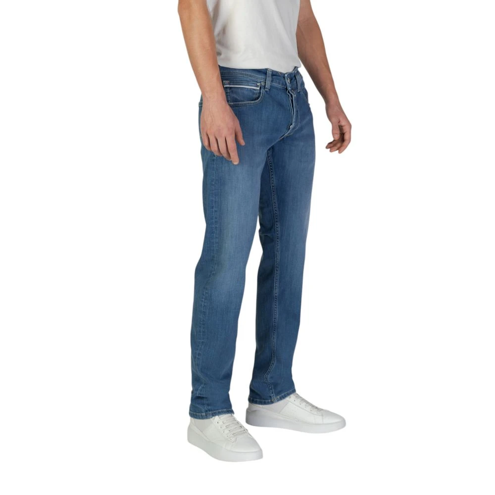 Replay Blauwe Katoenen Jeans & Broek Blue Heren