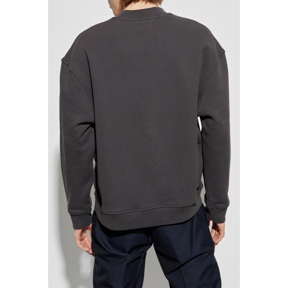 AllSaints Haven Sweatshirt Gray Heren