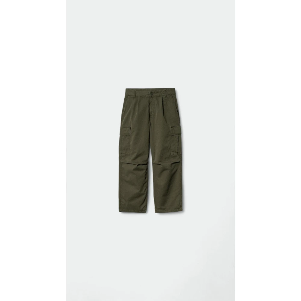 Carhartt WIP Cargo broek met relaxte pasvorm Green Heren