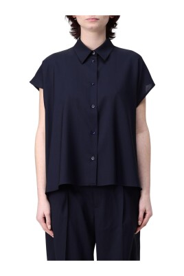 blue-collared-blouse-stylish-look