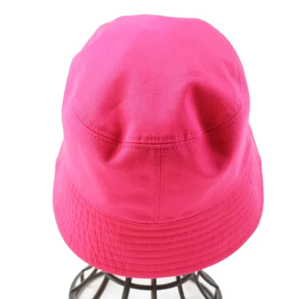 Chanel Vintage Pre-owned Cotton hats Pink Dames