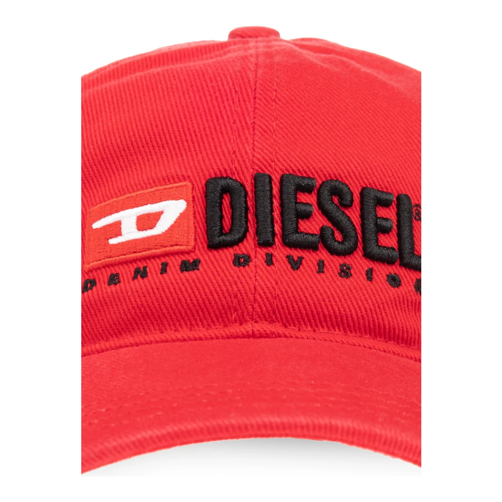 Diesel Corry-Div-Wash baseball ap Red Heren