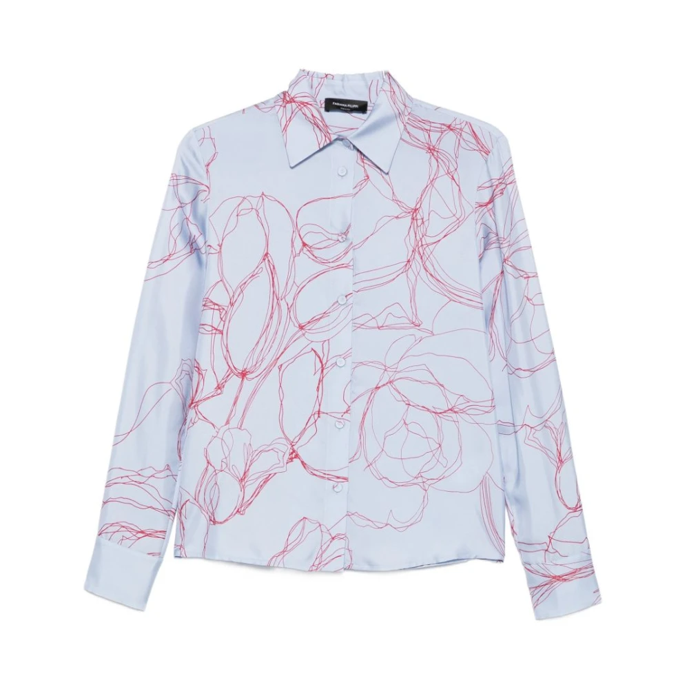 Fabiana Filippi Blue Shirts, Female, S, Shirts