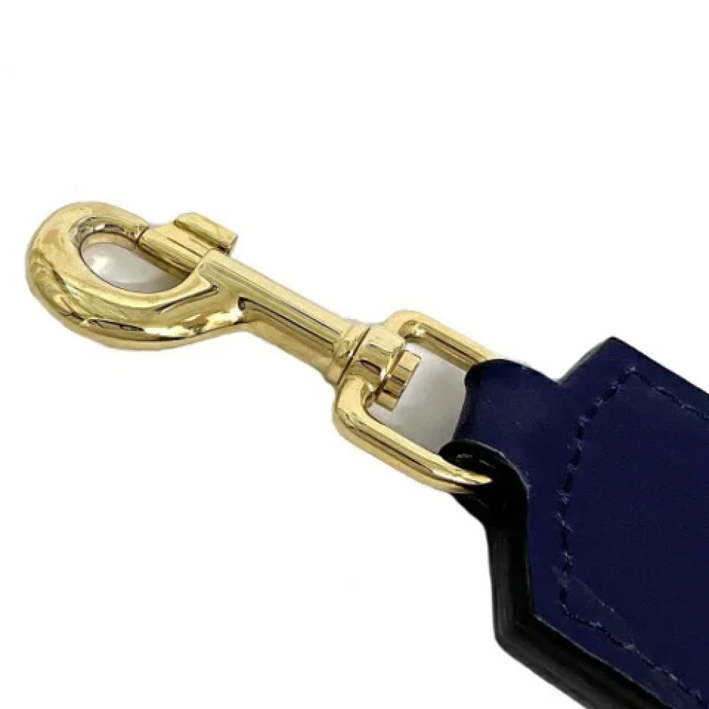 Loewe Pre-owned Leather home-office Blue Dames