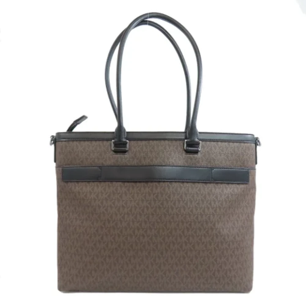 Michael Kors Pre-owned Fabric handbags Brown Dames