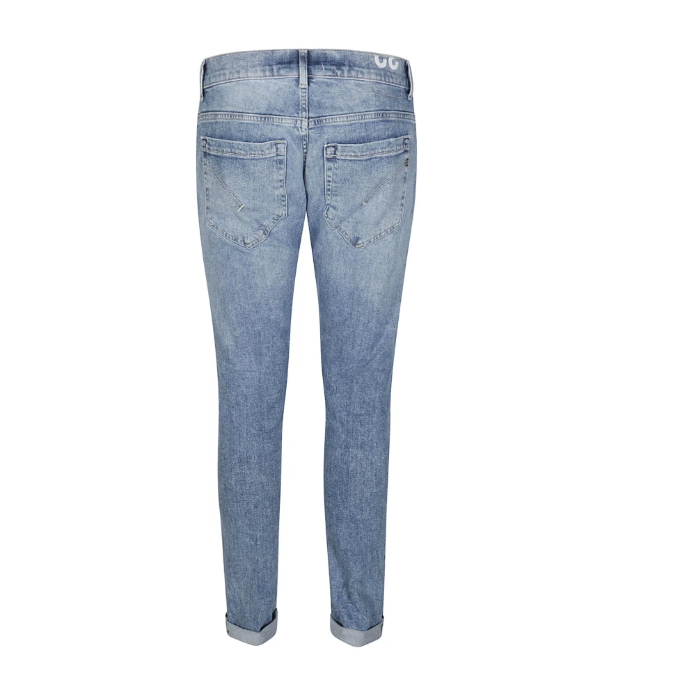 Dondup Witte Slim Fit Jeans Blue Heren