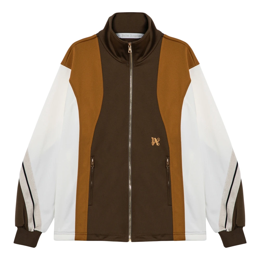 Palm Angels Ritssluiting Cardigan Sweatshirt Multicolor Dames