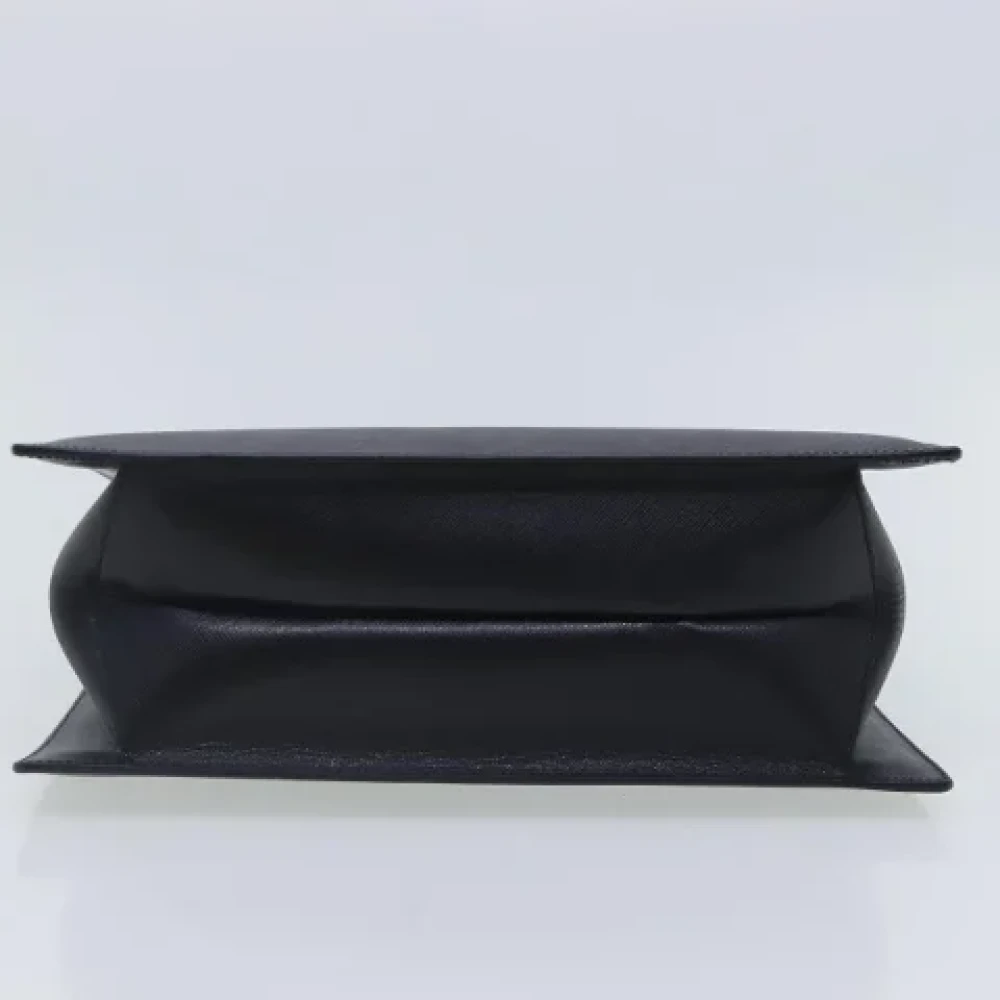 Salvatore Ferragamo Pre-owned Leather handbags Black Dames