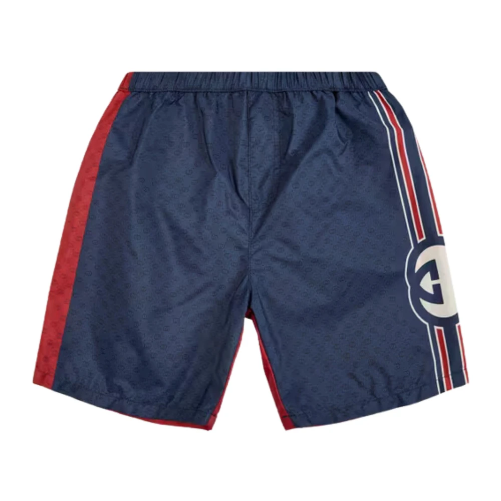 Gucci Blå Hav Barn Boxer Badkläder Blue, Unisex