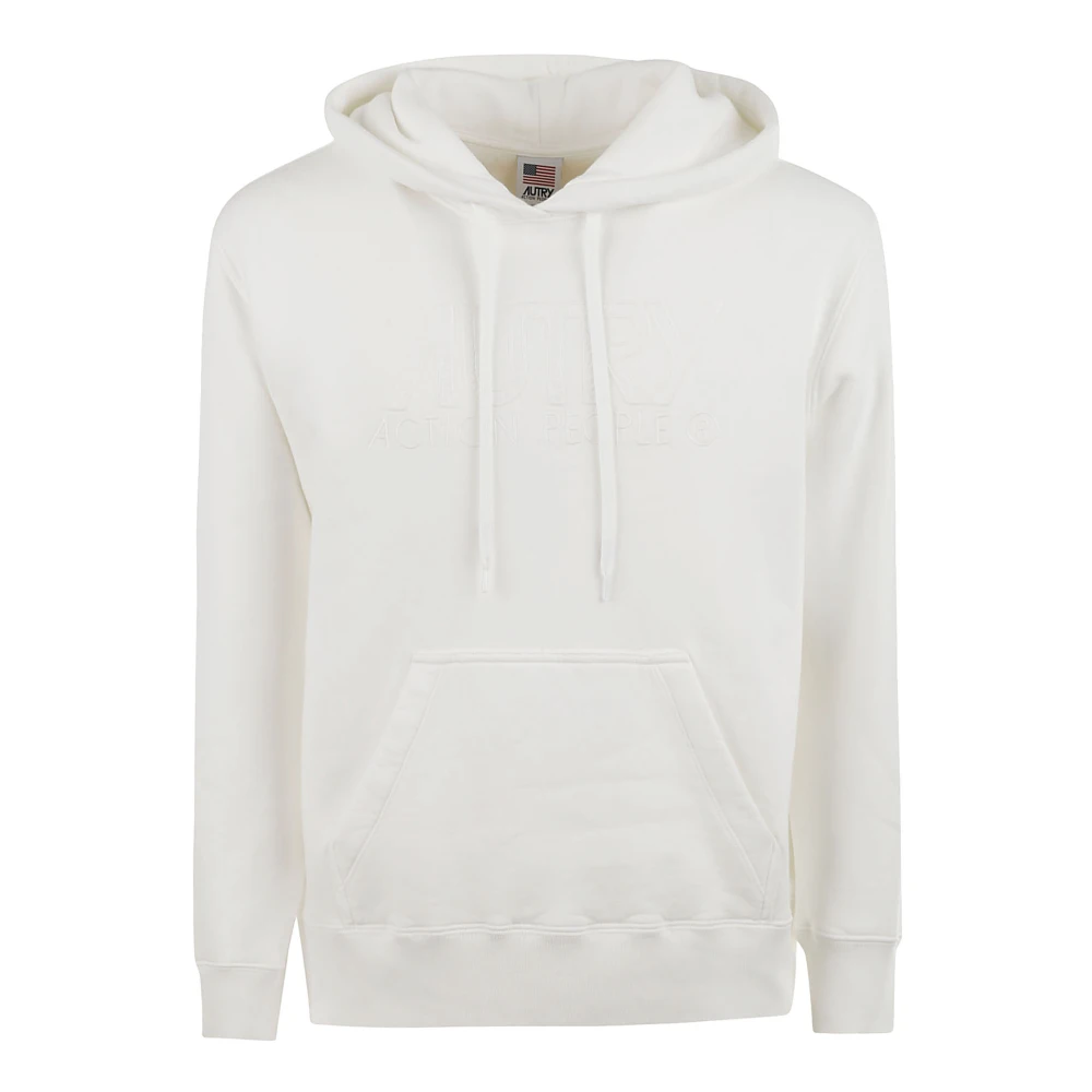 Autry Witte Icon Hoodie White Dames
