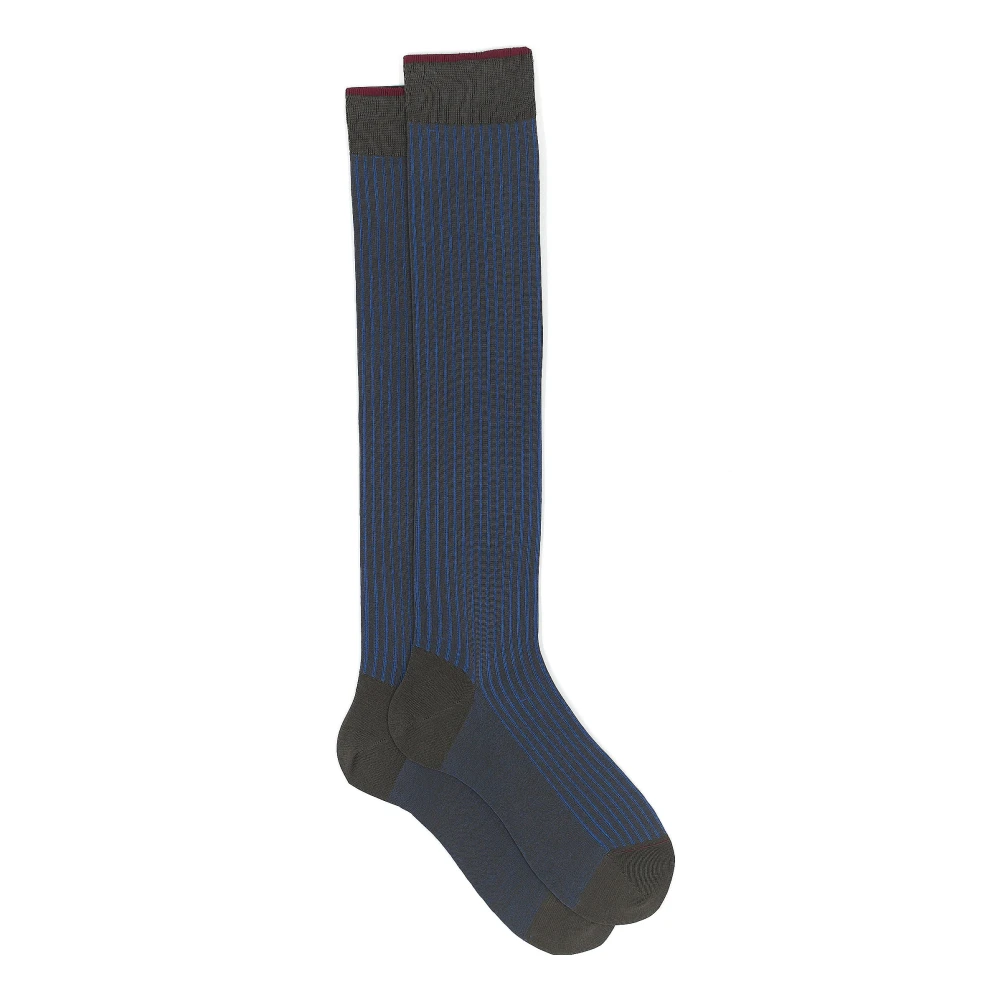 Gallo Stijlvolle Heren Lange Katoenen Sokken Multicolor Heren