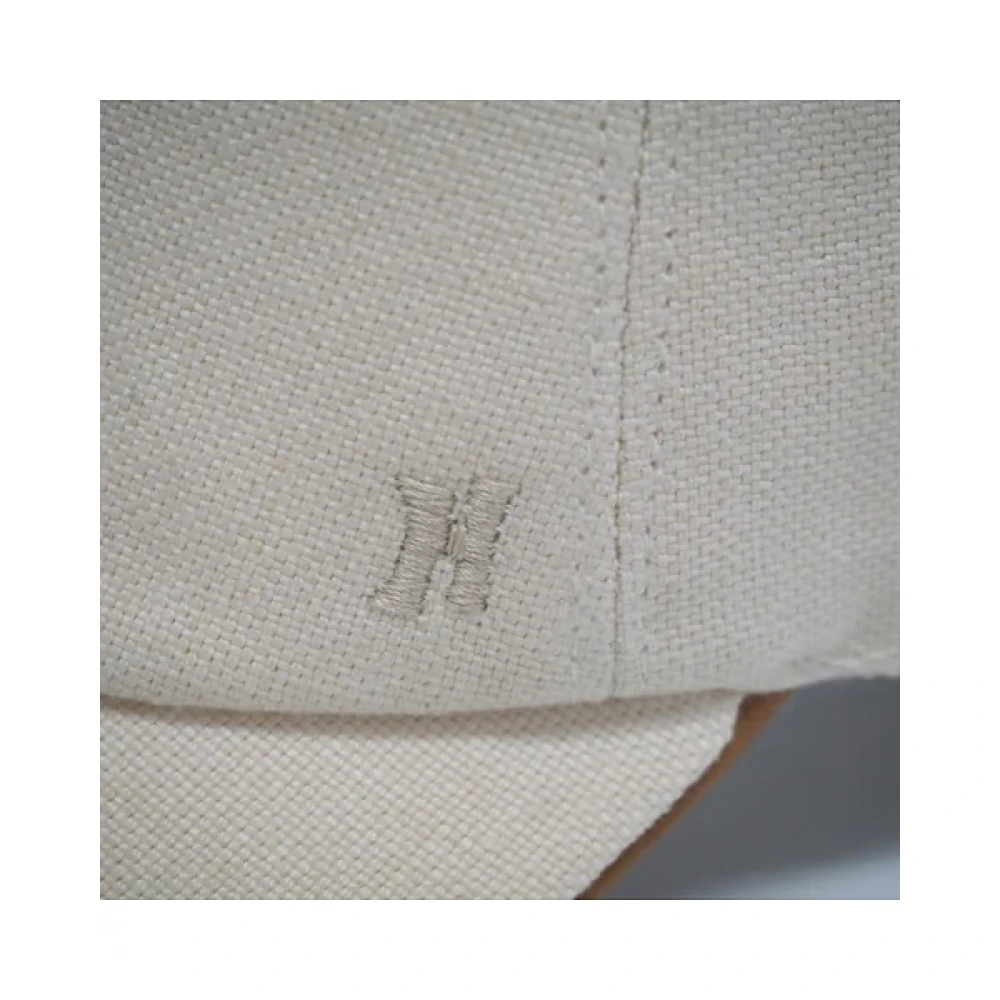 Hermès Vintage Pre-owned Cotton hats Beige Unisex