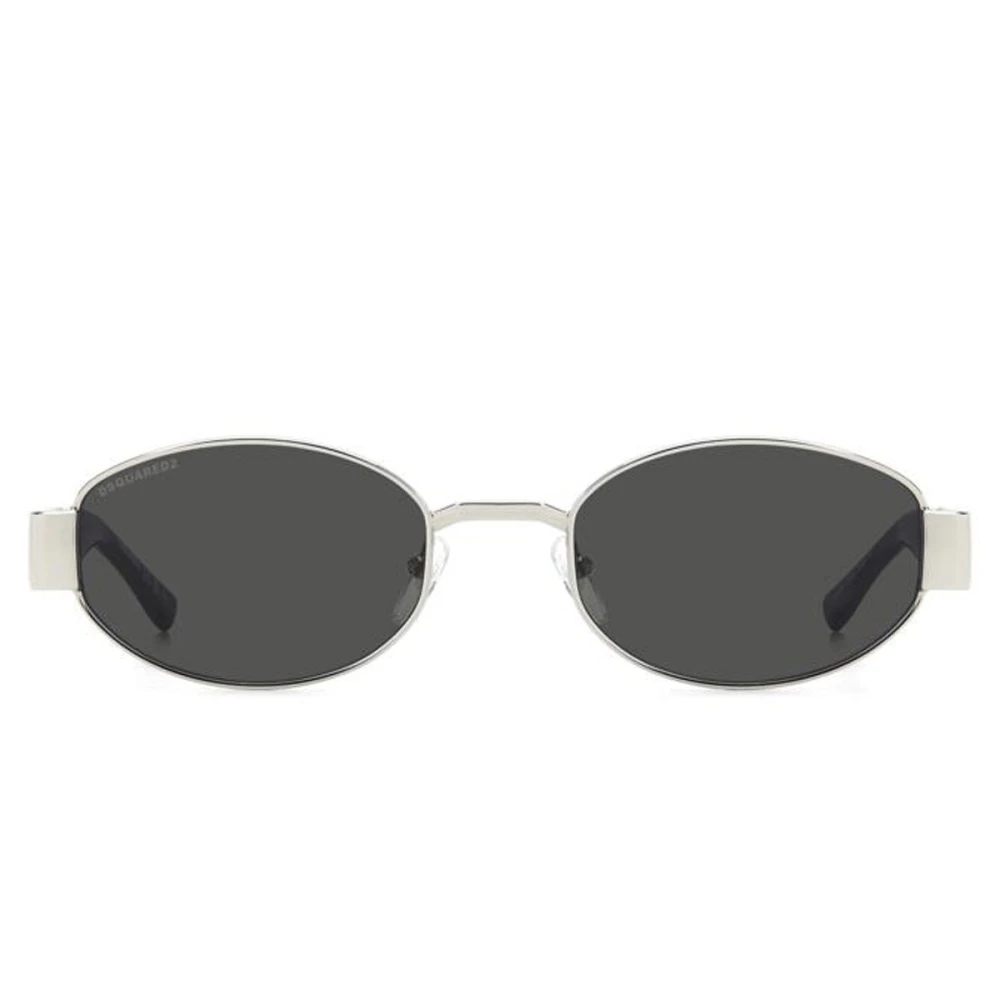 Dsquared2 Unisex Black Oval Sunglasses - Sunglasses - 53 Mm - Accessories