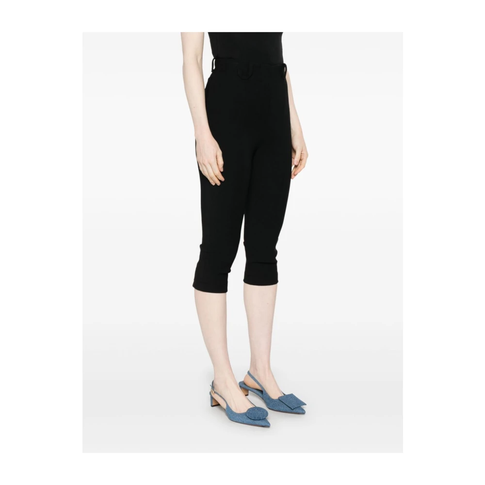 Jacquemus Zwarte elegante broek voor vrouwen Black Dames