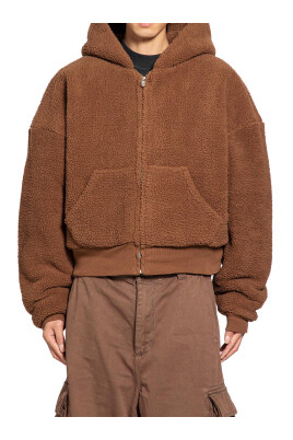 brown-fleece-zip-hoodie