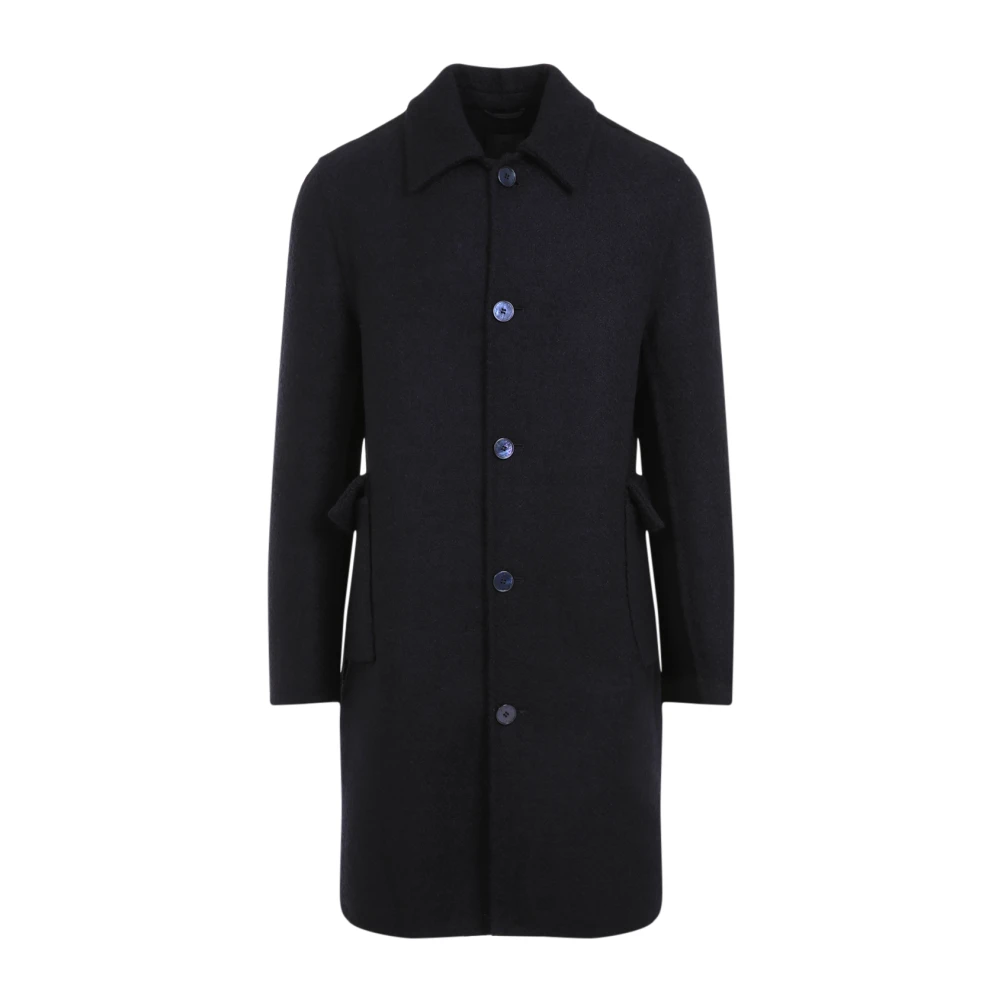 Givenchy Nachtblauw Stijlvolle Jas Blue Heren