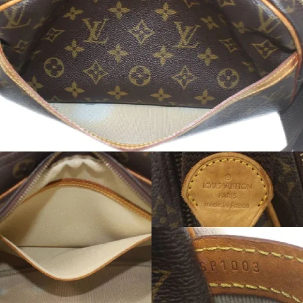 Louis Vuitton Vintage Pre-owned Canvas shoppers Brown Dames