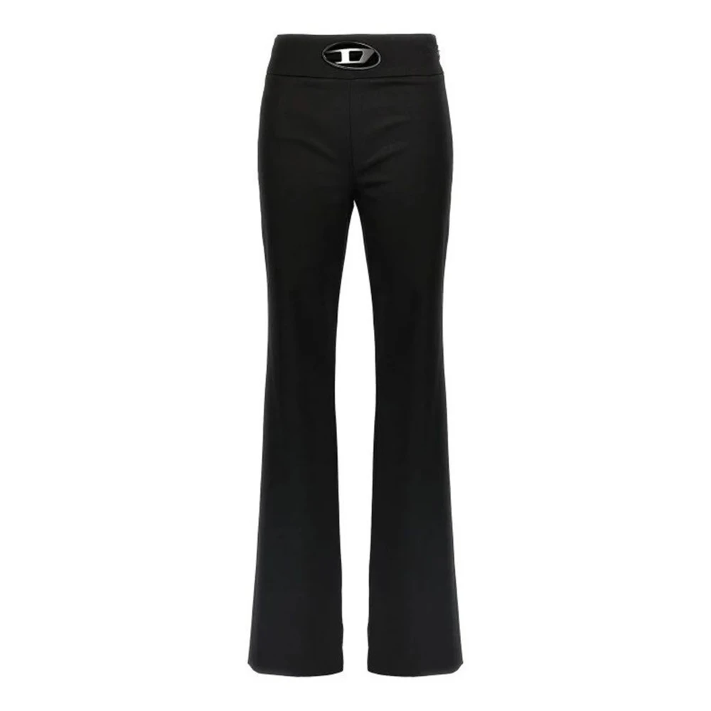 Diesel Donna Nero Pantaloni, 2XS, New,