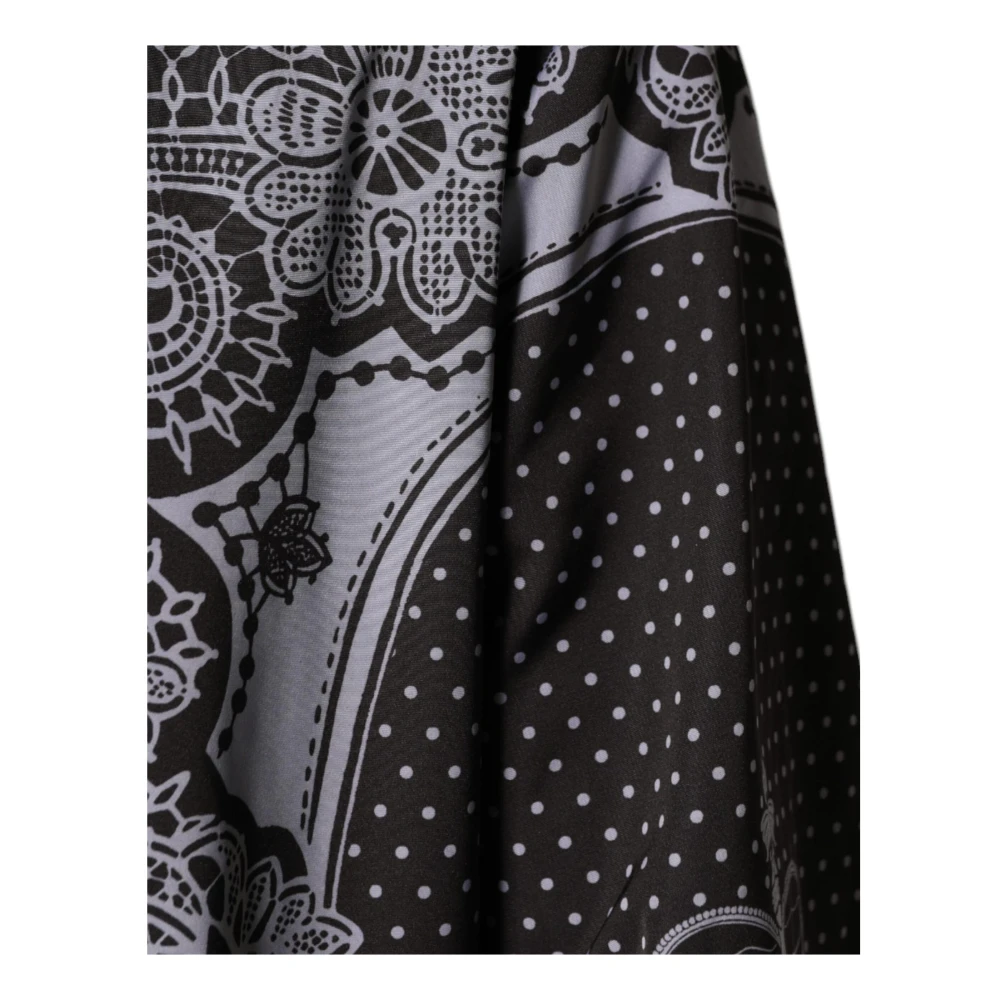 Dolce & Gabbana Bandana Print Bomberjack Zwart Black Heren