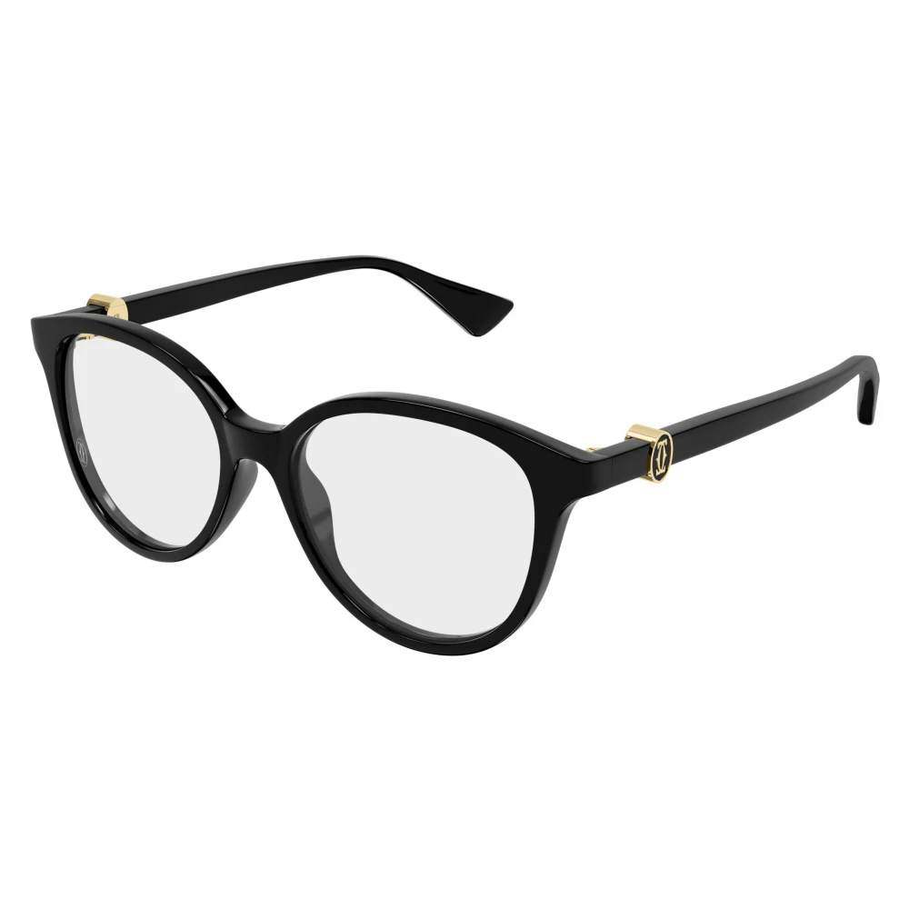 Cartier Unisex Black Ct0643o Eyeglasses - Glasses - 53 Mm - Accessories