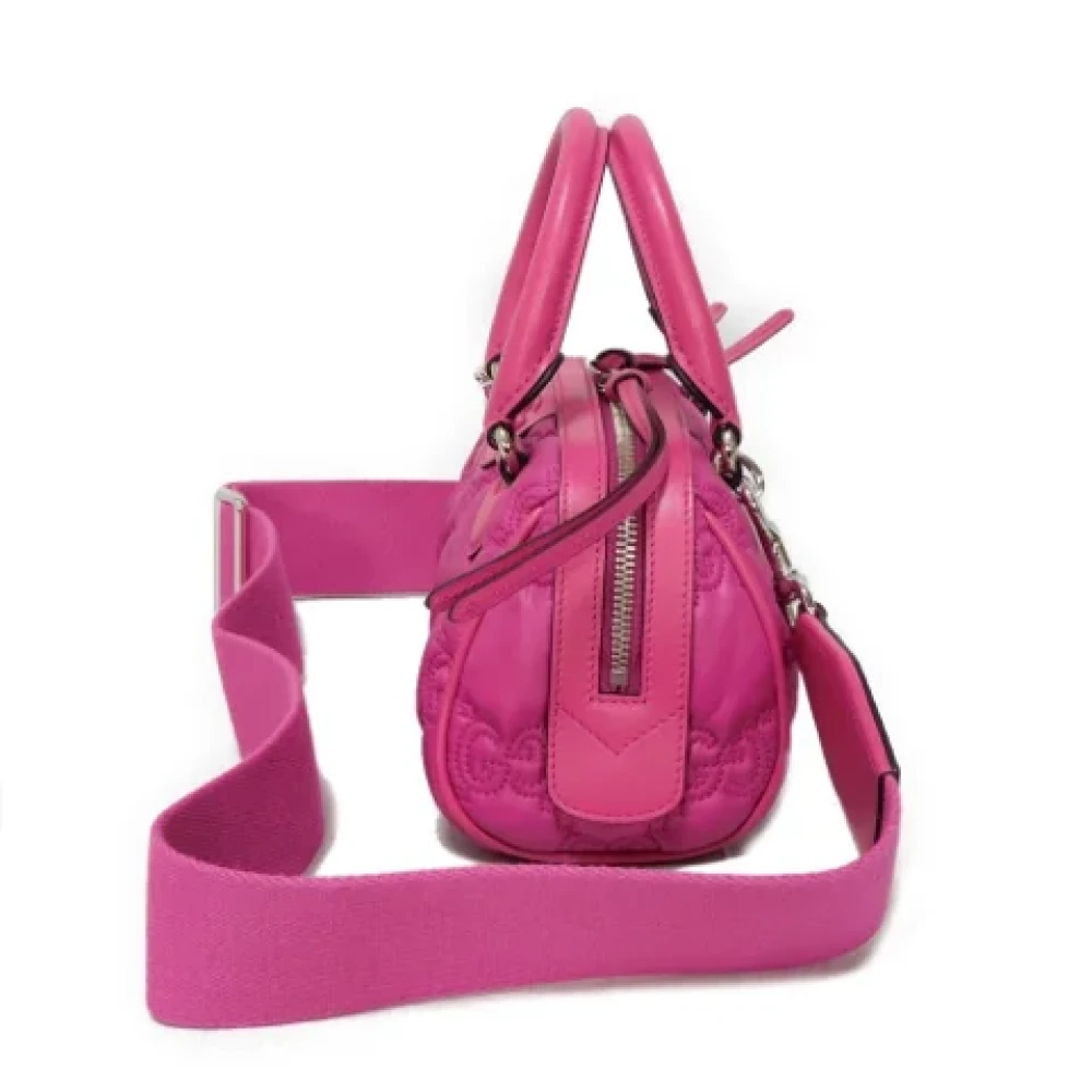 Gucci Vintage Pre-owned Nylon handbags Pink Dames