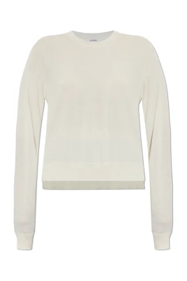 Sweater med sidslits