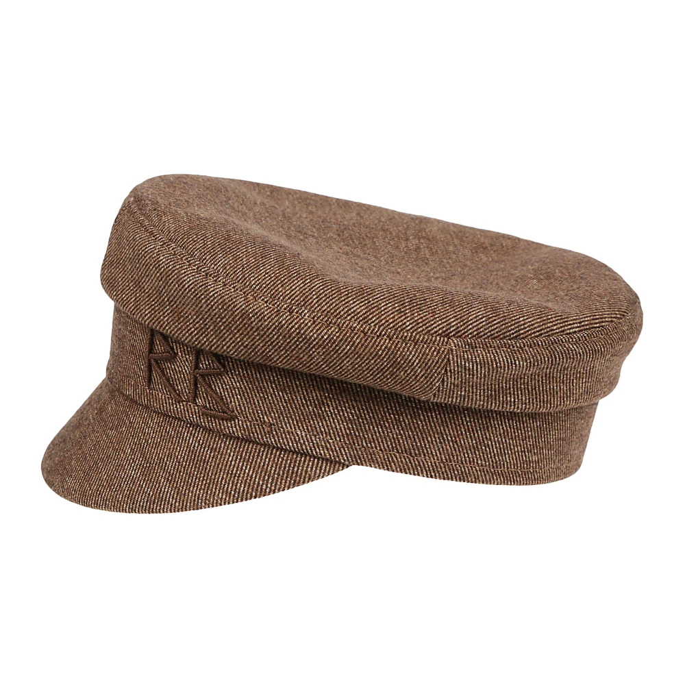 Ruslan Baginskiy Vintage Baker Boy Hat Brown Dames
