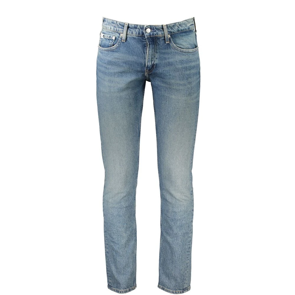 Calvin Klein Men's Blue Slim Fit Jeans,, Cotton Slim Fit Jeans W28 L32