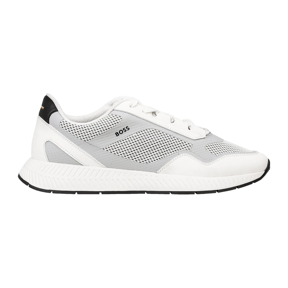 Boss Uomo Bianco Scarpe, 41 Eu, New,