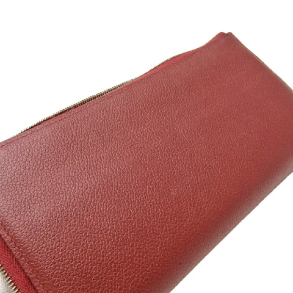 Hermès Vintage Pre-owned Leather wallets Brown Dames
