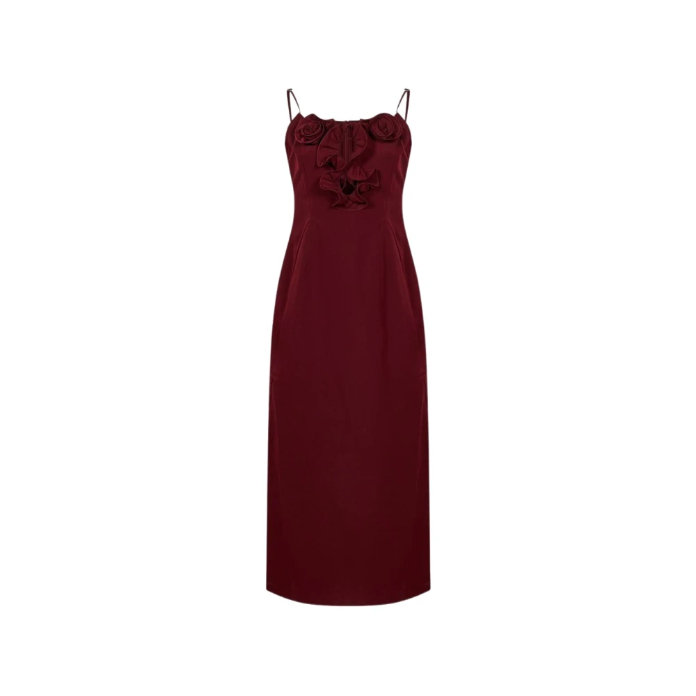 Magda Butrym Midi Dresses - Female - Midi Dresses - Red - 2XS - Dresses