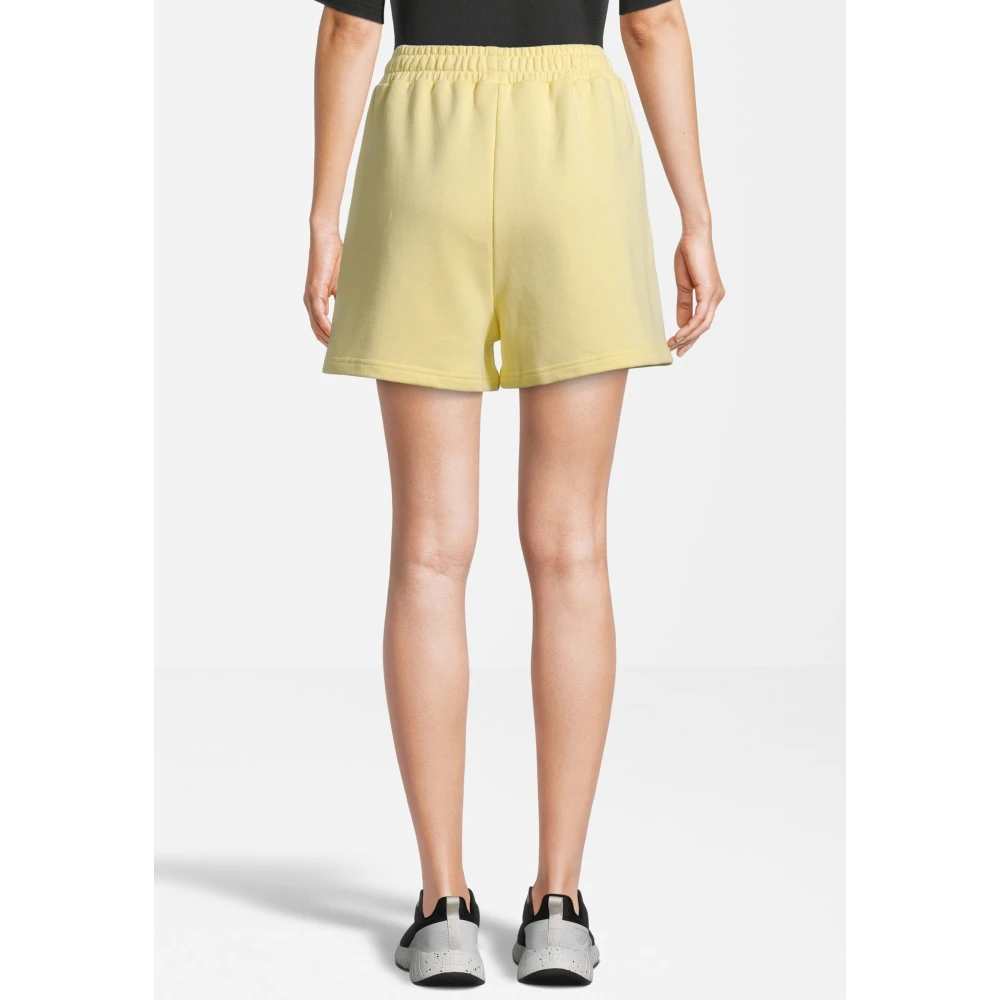 Fila Sportieve Hoge Taille Sweat Shorts Yellow Dames