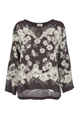 dark-brown-printed-shirt