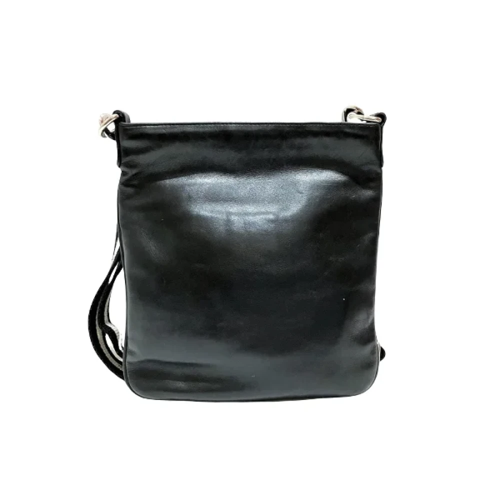 Bally Pre-owned Leather shoulder-bags Black Dames