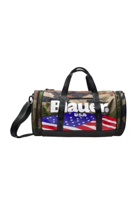 Camouflage Nylon Duffleväska