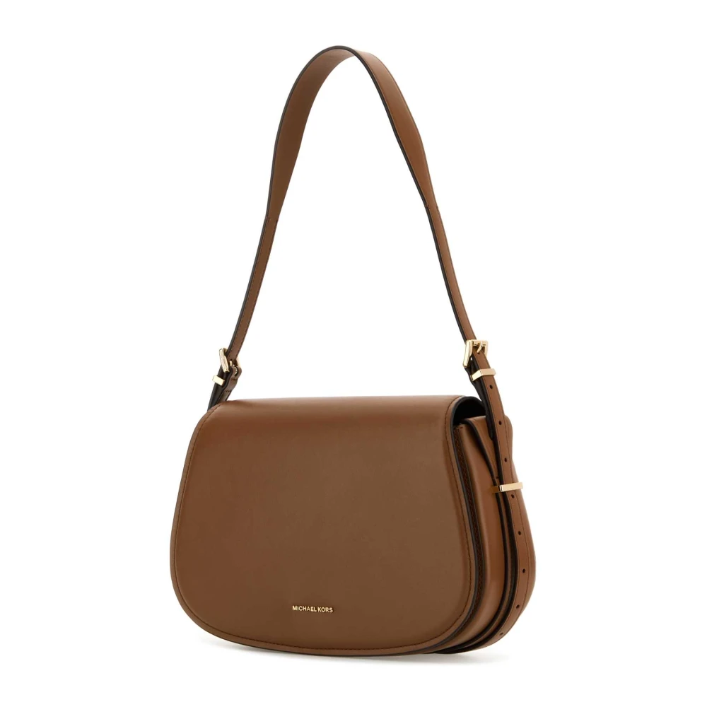 Michael Kors Moore Schoudertas Brown Dames