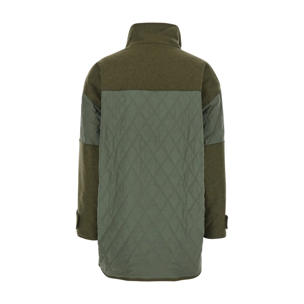 pinko Groene Voltaire Parka Jas Green Dames