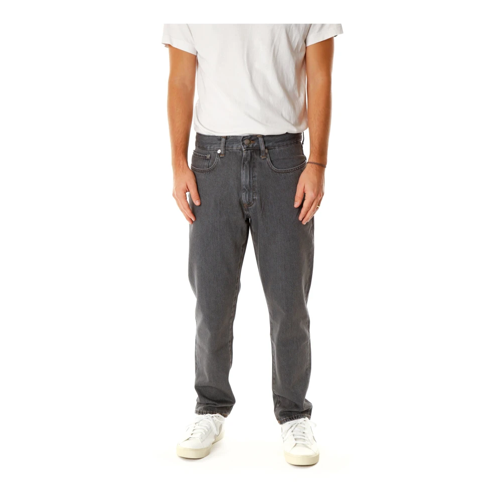 Edwin Men's Gray Straight Fit Jeans, W28 L30, Tapered Fit Jeans With 5-Pocket-Style