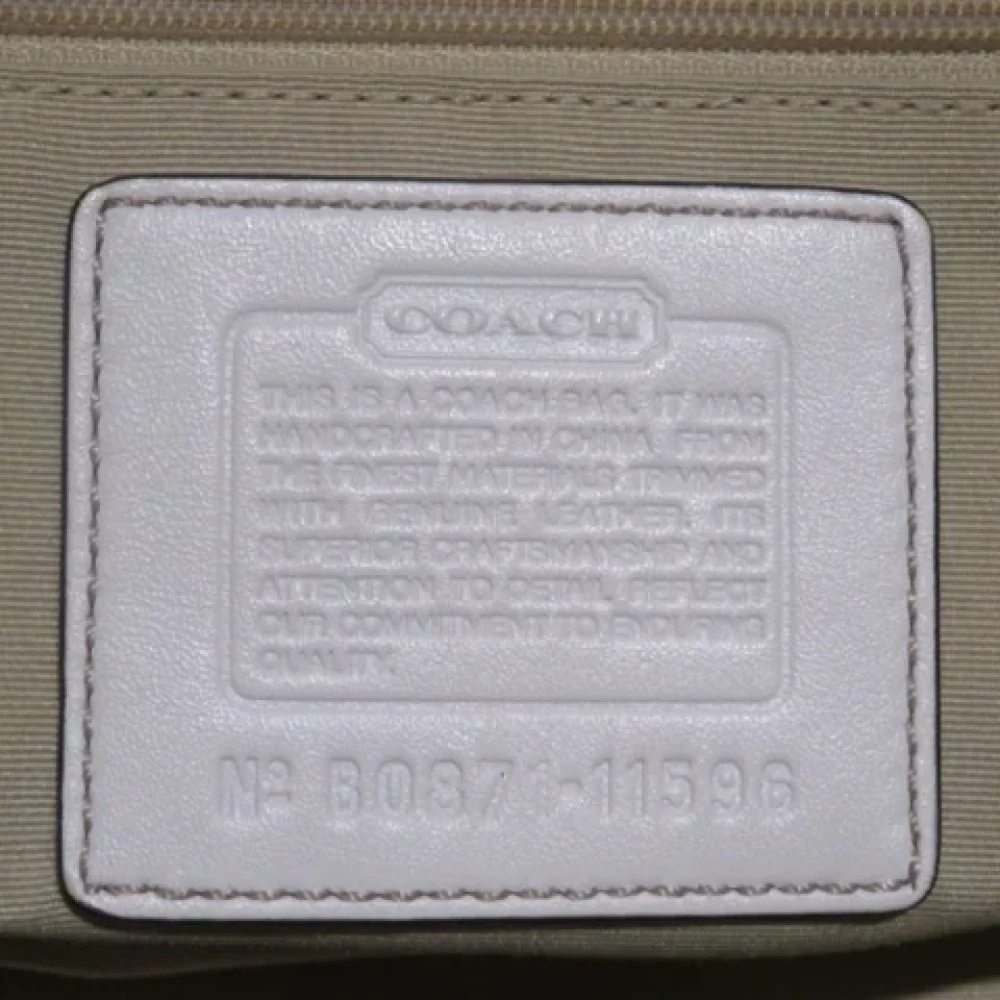 Coach Pre-owned Leather handbags Brown Dames