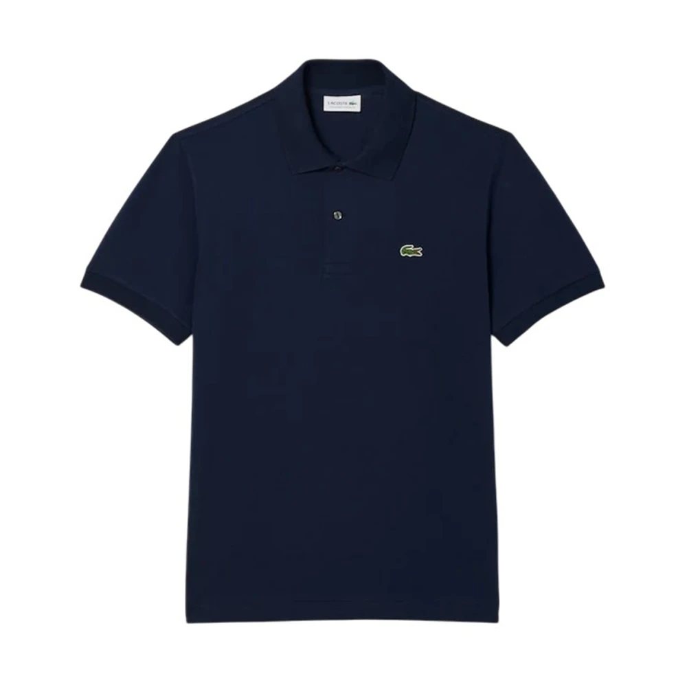 Lacoste Men's Blue Cotton Polo Shirt - Polo Shirts - 2XL - Tops